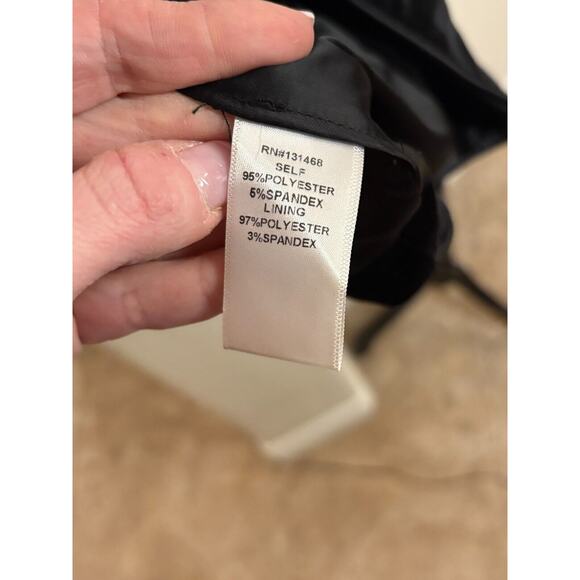 Vici Black Velvet Blazer Tuxedo Jacket NEW Size small 4-8 MSRP $198 - Picture 6 of 9